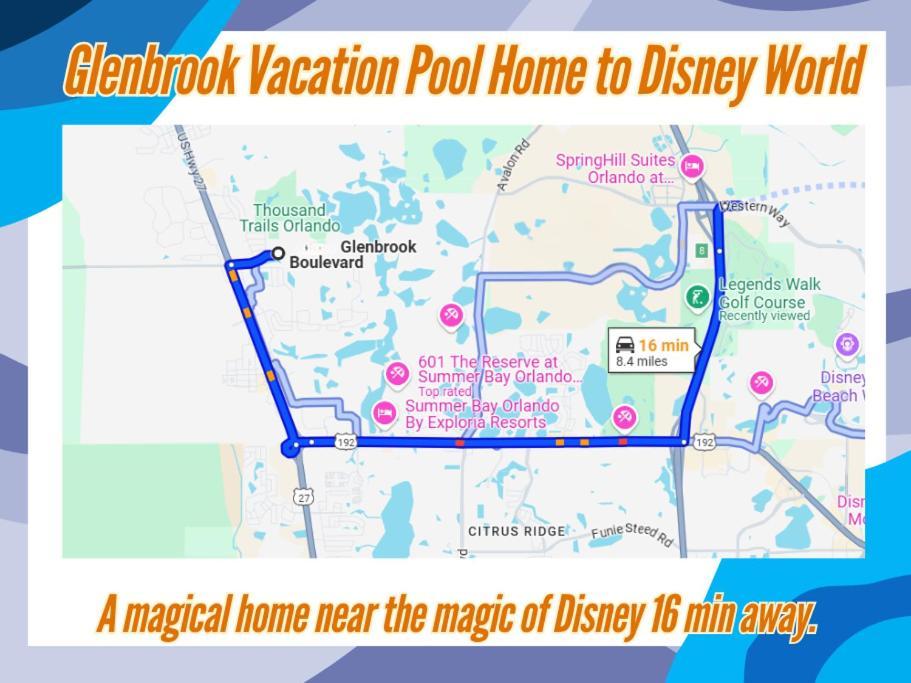 Glenbrook Vacation Poolspa Home Orlando Exterior photo