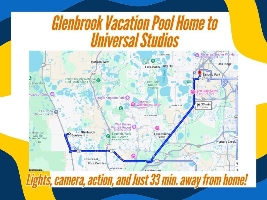 Glenbrook Vacation Poolspa Home Orlando Exterior photo